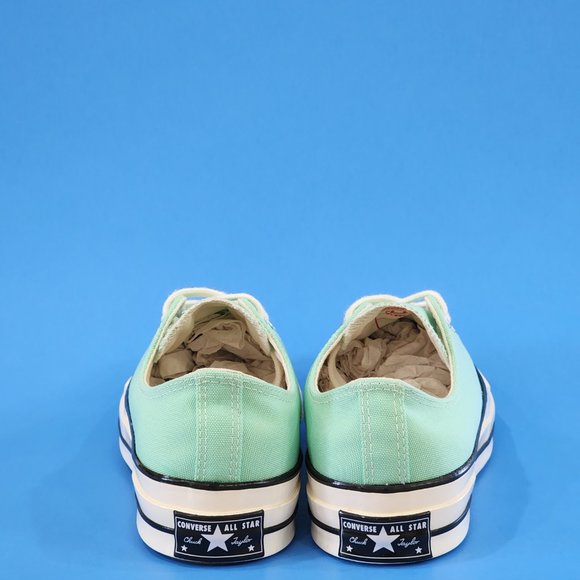 Converse Chuck 70 Low Ox Prism Green Canvas Unisex Sneakers A00750C NWT - Picture 5 of 6